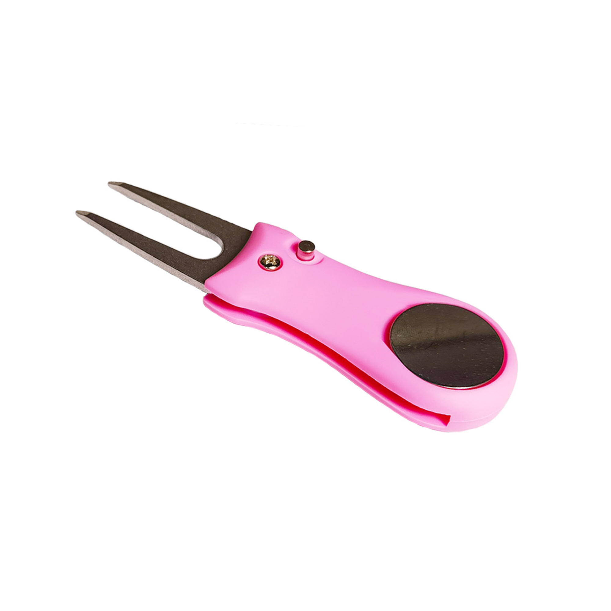 Foldable Golf Divot Tool Pop Up Button 2