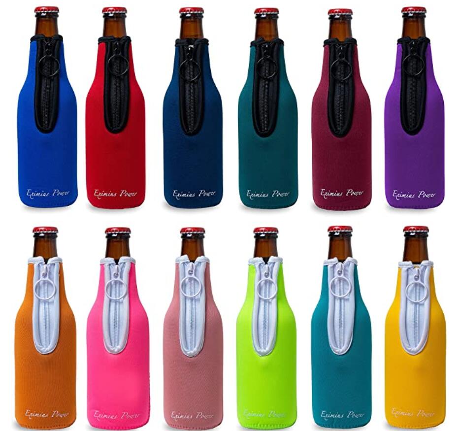 12oz 330ml Standard Beer Bottle Zipper Sleeves 2