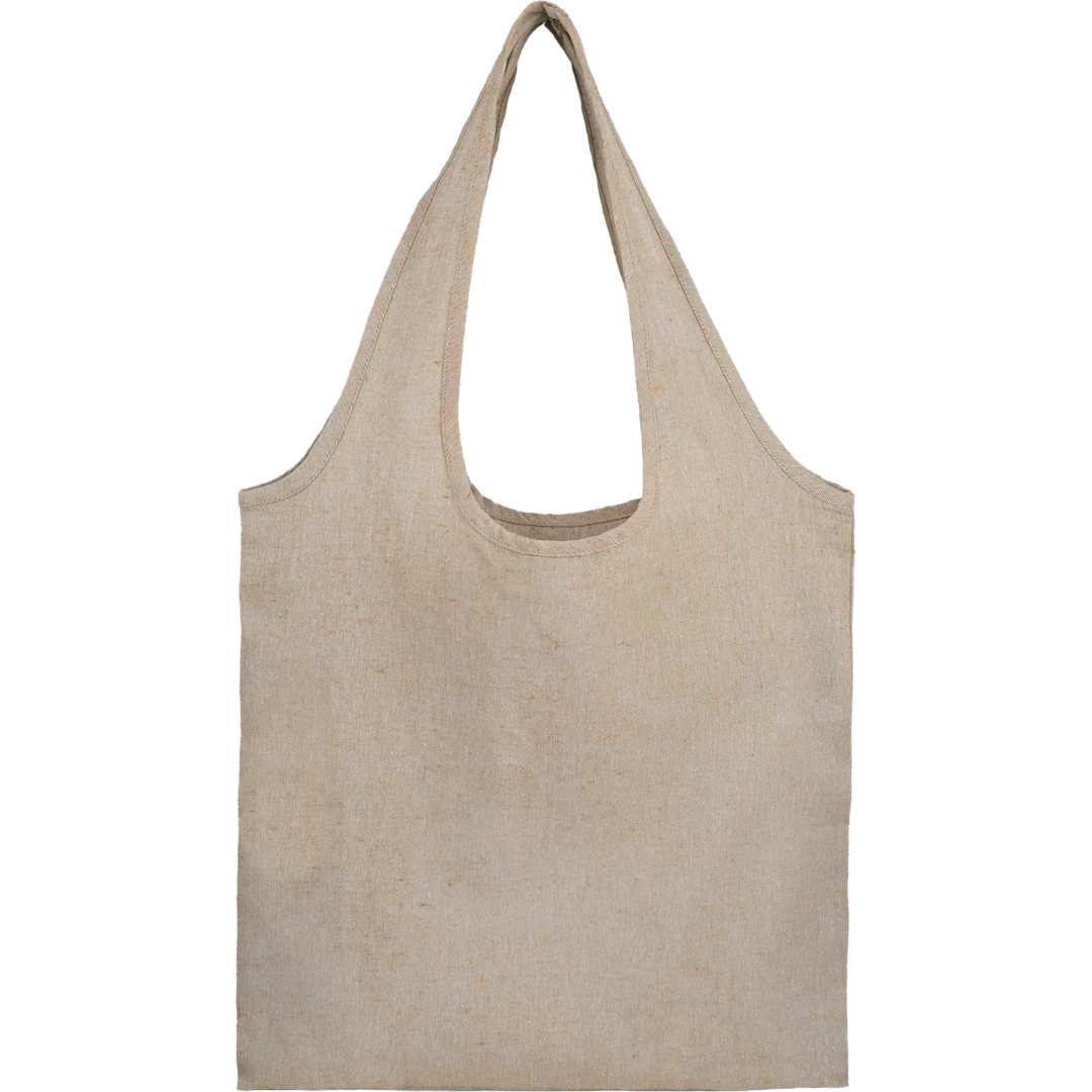 Bungalow 5oz Recycled Cotton Twill Shopper Tote 10