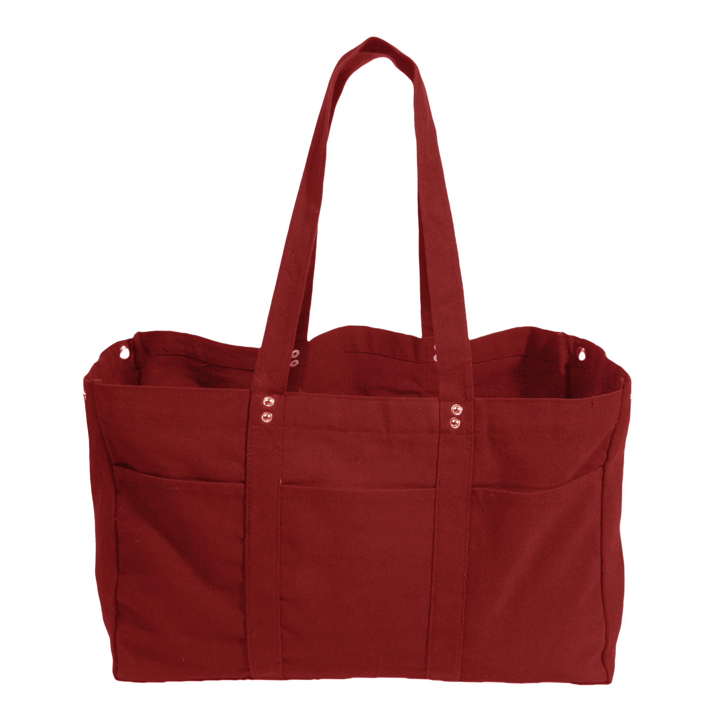 Canvas Durable Utility Tote, custom tote bag with logo imprint 2
