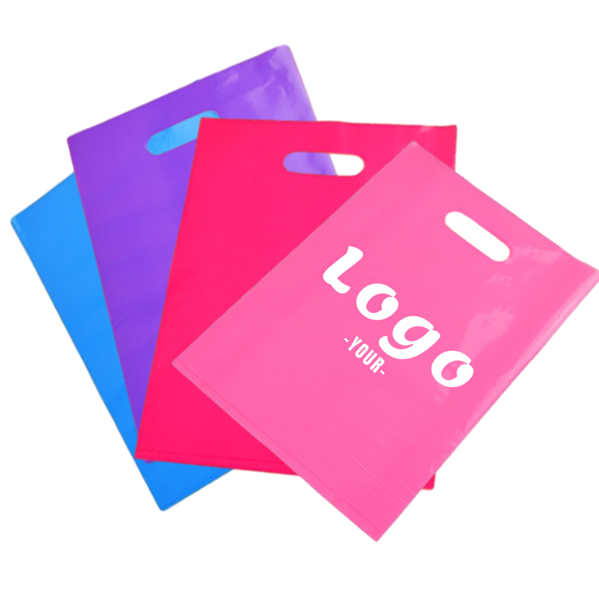 Plastic Handle Tote Bag for Shopping 2