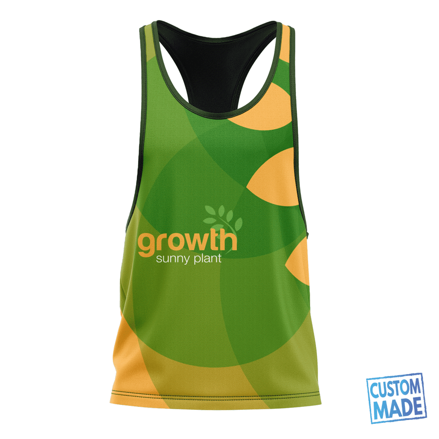 Unisex & Kids' Sublimation Racerback Tank Top - Performance Mesh Options 3
