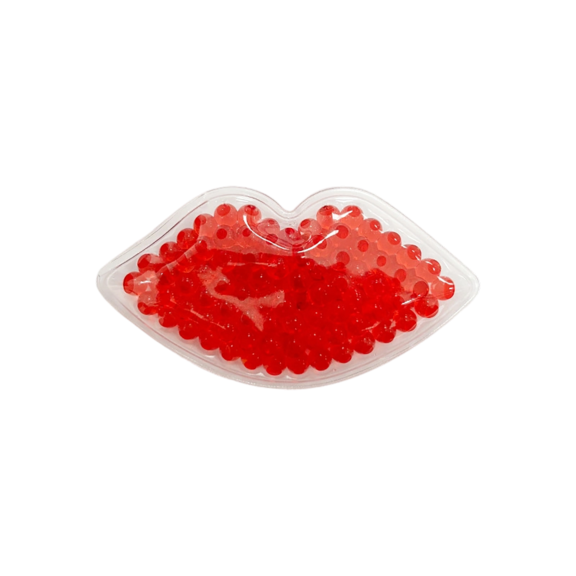 Reusable Gel Bead Hot Cold Pack Lips Shape Flexible Relief 11