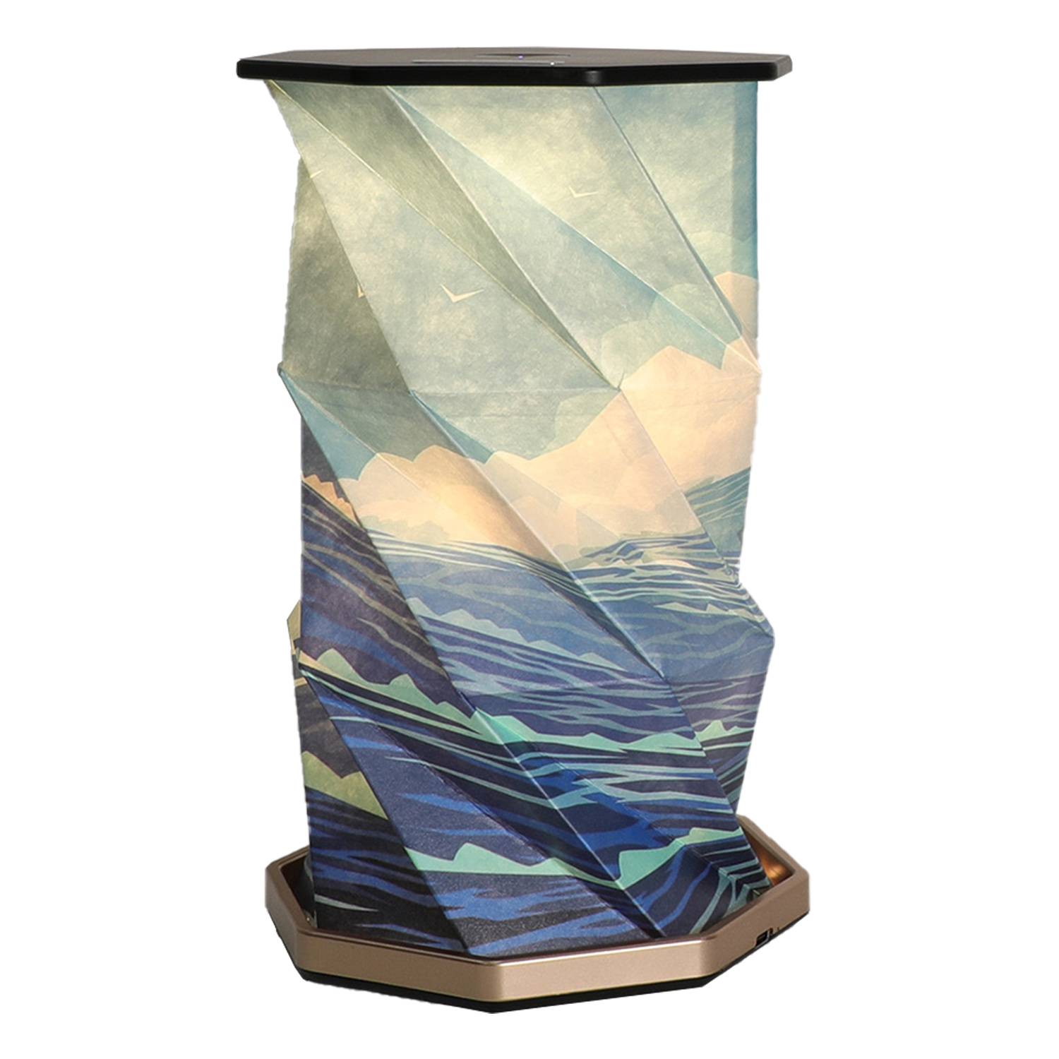 Custom Dimmable Collapsible Rechargeable Paper Lamp 5