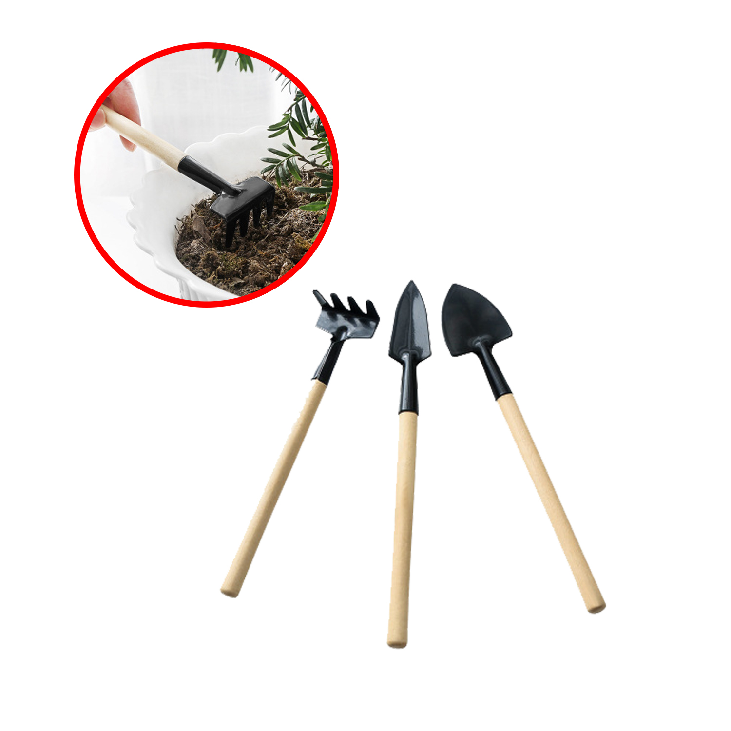 3 PCS Set Gardening Tool 1
