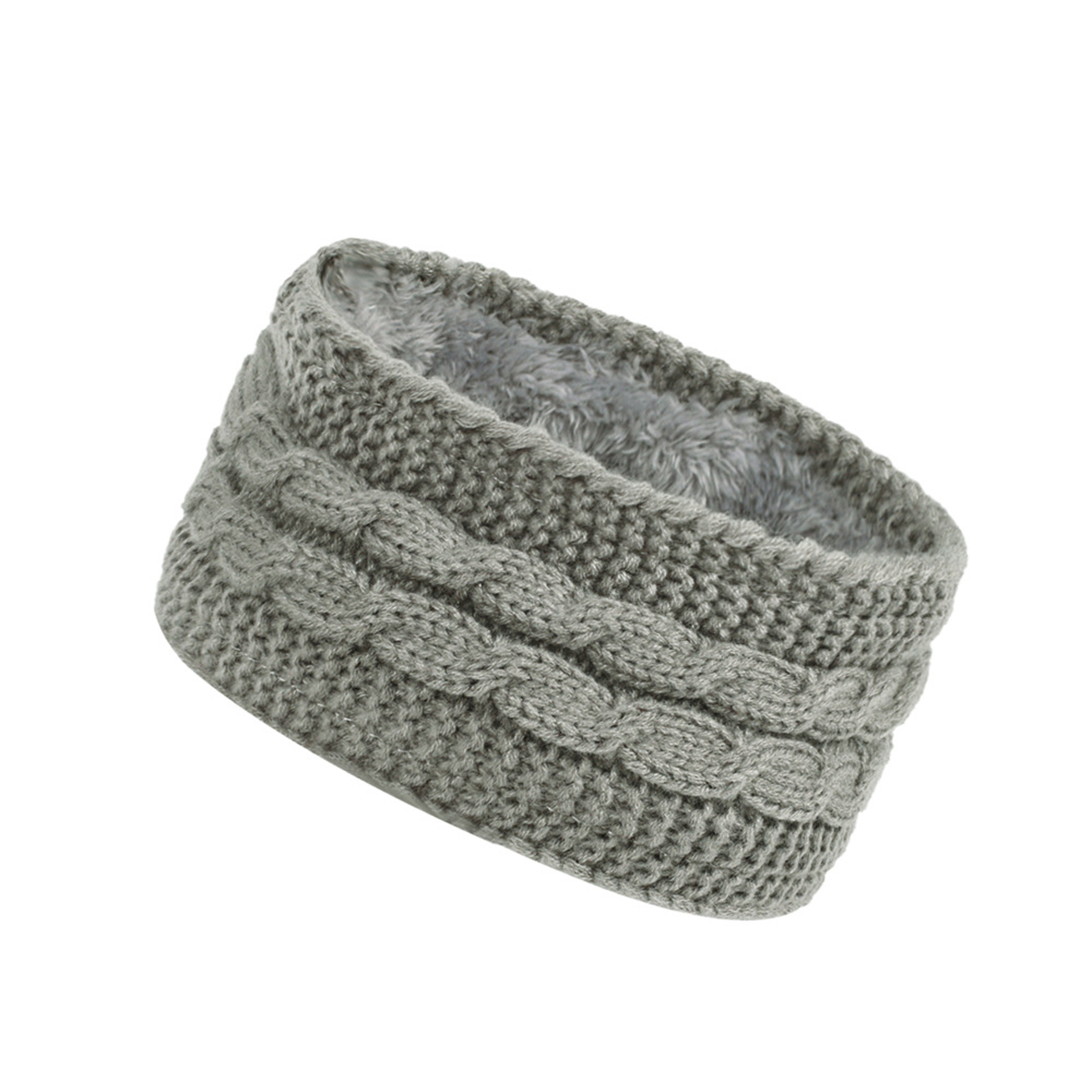 Acrylic Winter Velvet Knit Sports Headband 28
