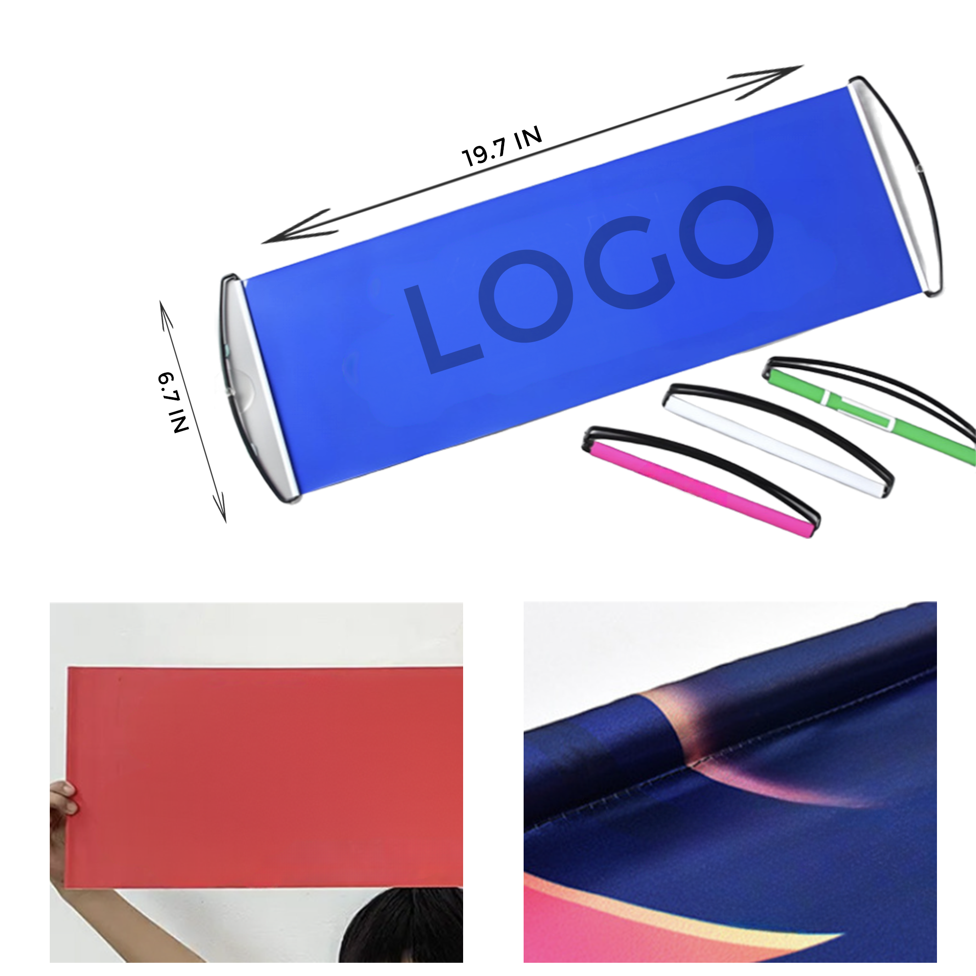 MOQ 50 PCS Stylish Hand - Held Flag 1