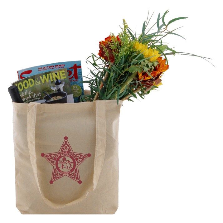 Standard Cotton Tote, custom tote bag with logo imprint 3