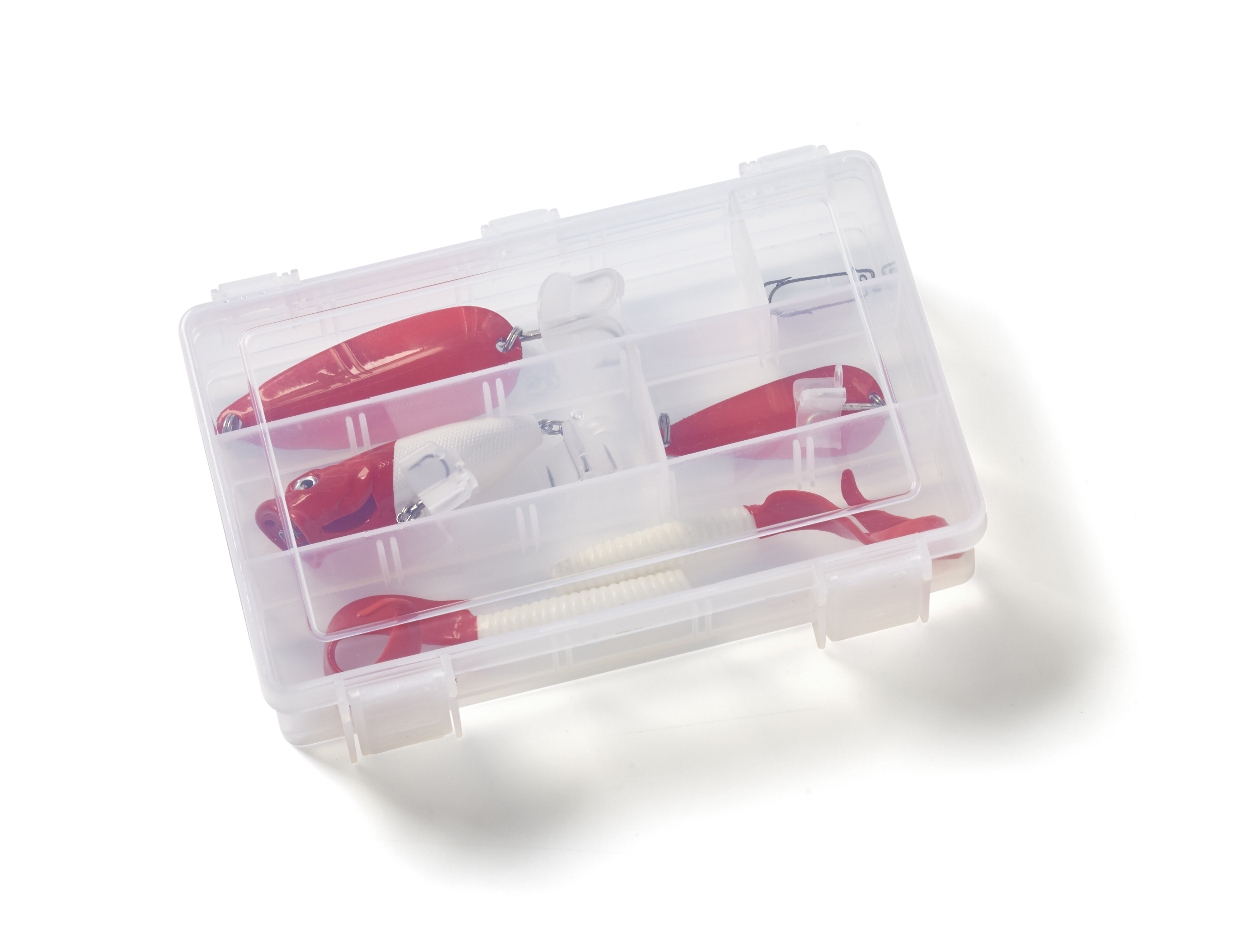 Fishing Tackle Box - Red Components 3