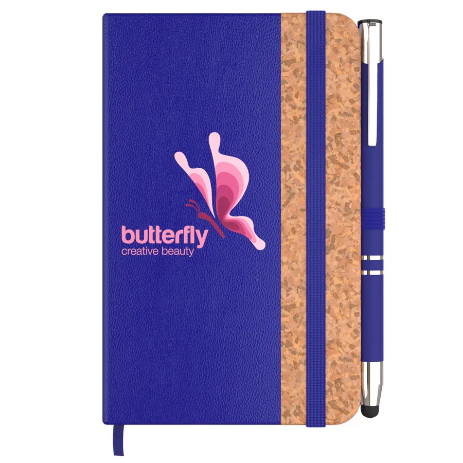 Hyde Cork Notebook & Paragon Pen 7
