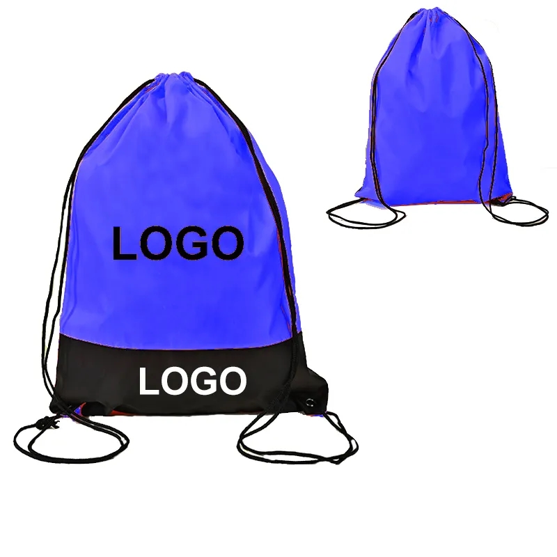 Custom Polyester Drawstring Backpack 4