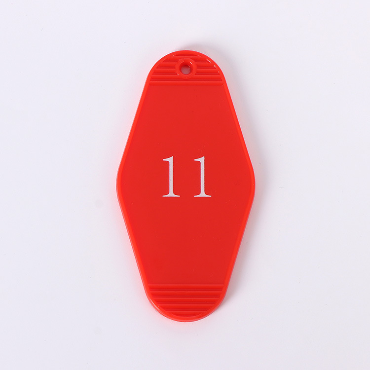 Motel Key Tag W/ Keyring 11