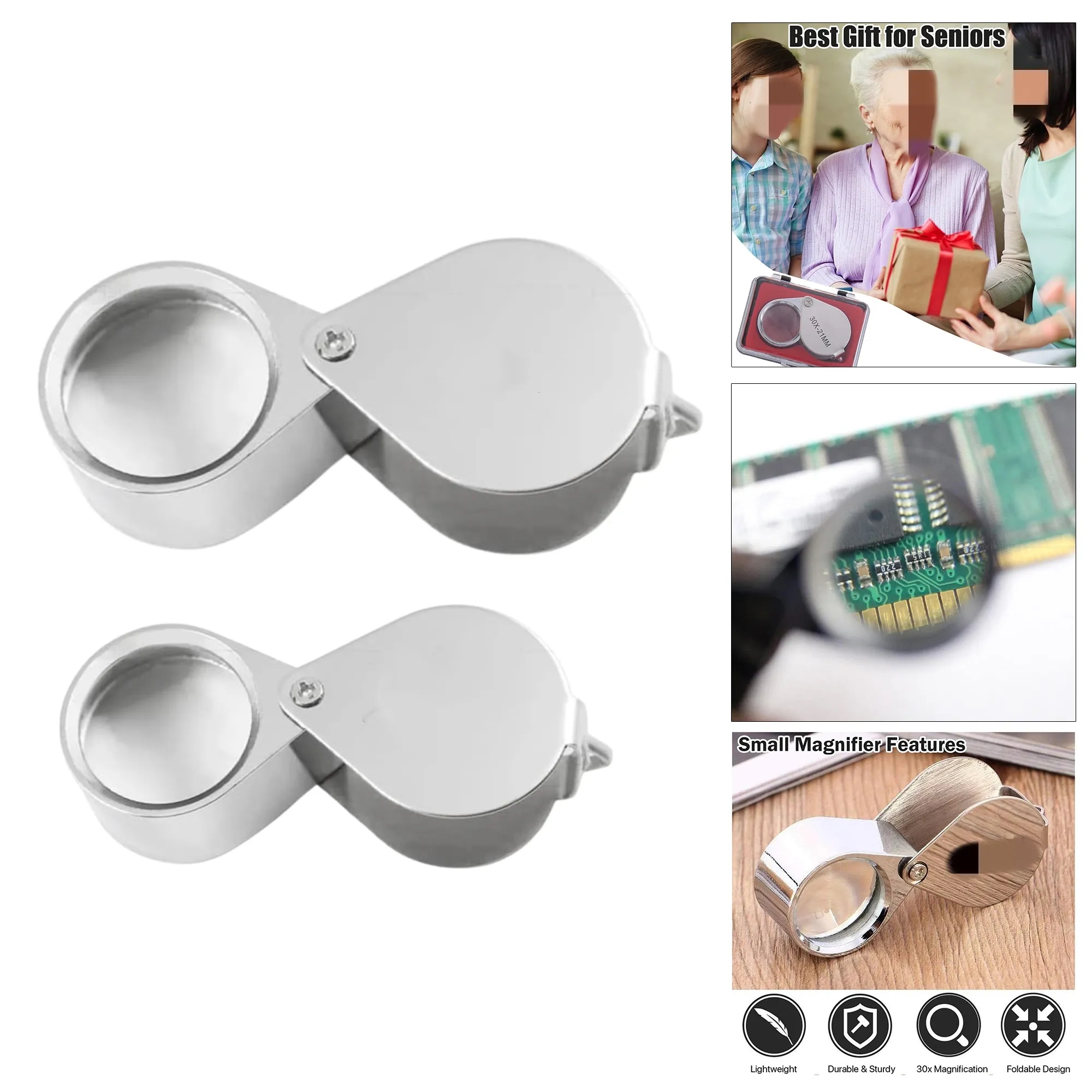 Ultra Compact Portable Jewelry Magnifier 3