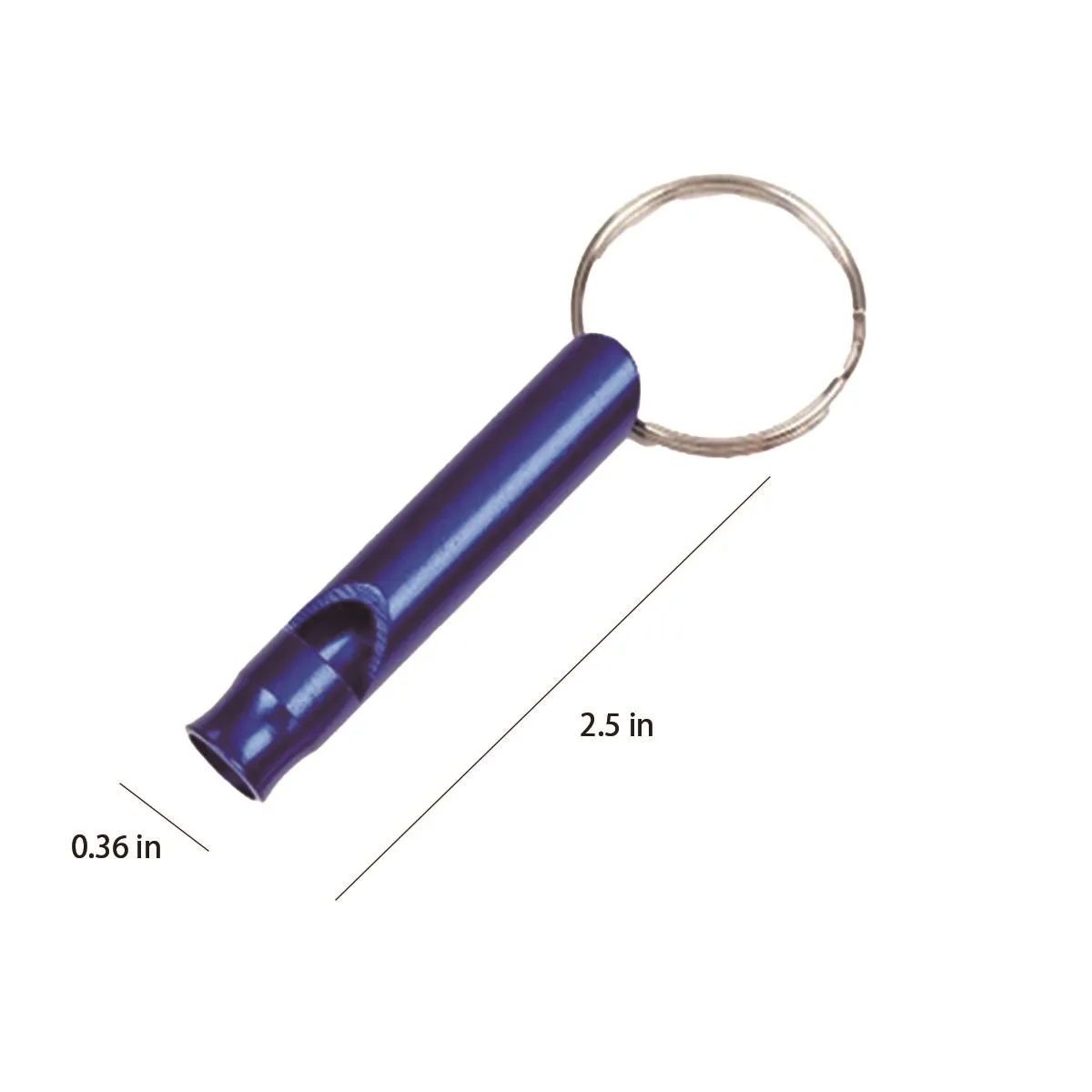 Safety Keychain Emergency Sturdy Light Extra Loud Whistle 3