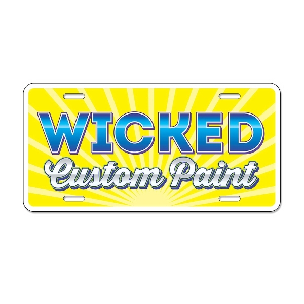 Souvenir License Plate 2