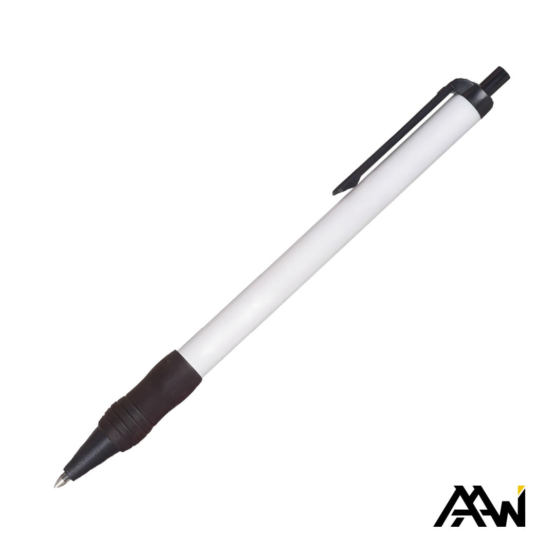 Value Slim Grip Pen w/Glossy Barrel & Matte Colored Trim 6