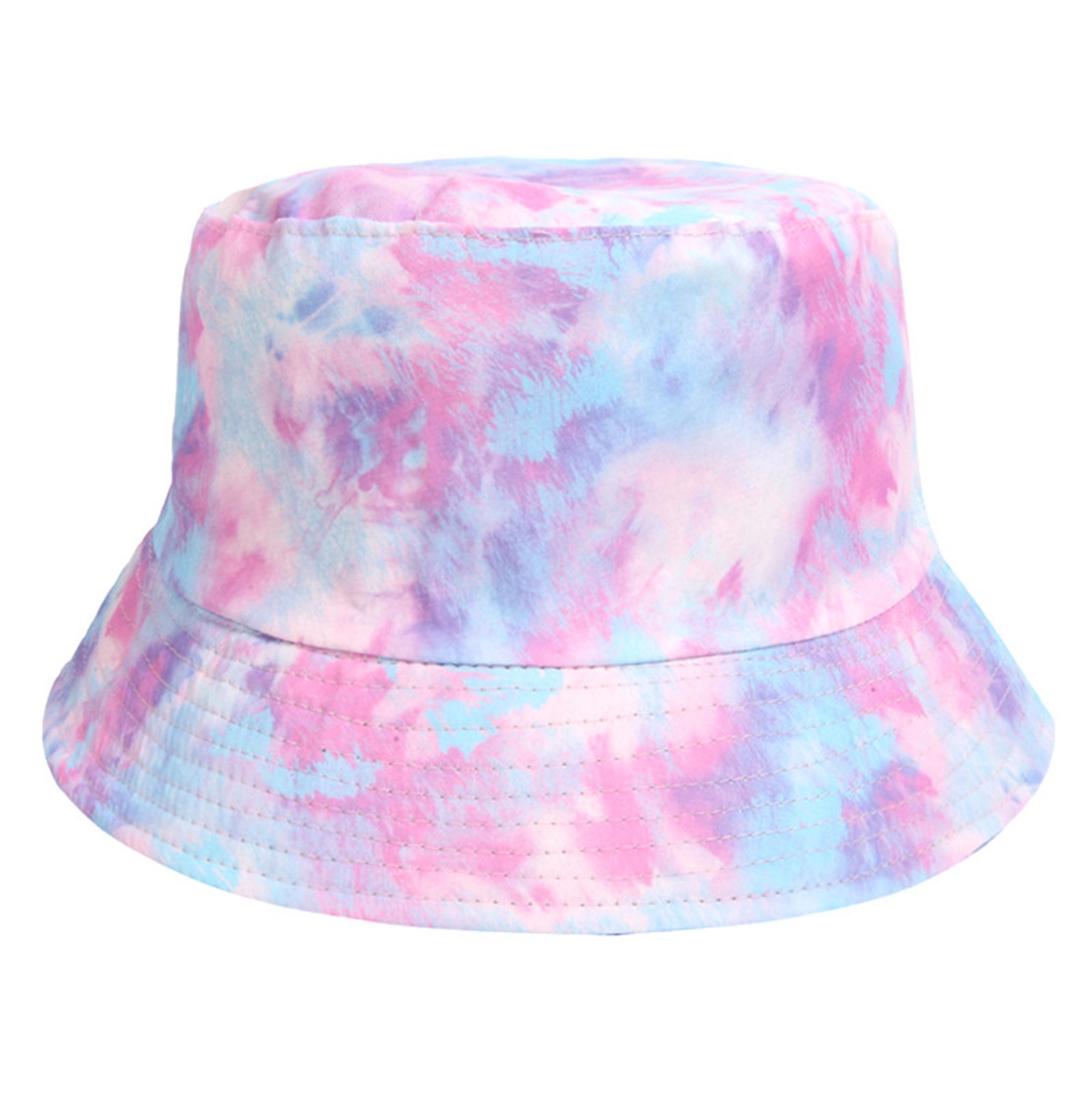 Painted Tie-dyed Cotton Bucket Cap 6