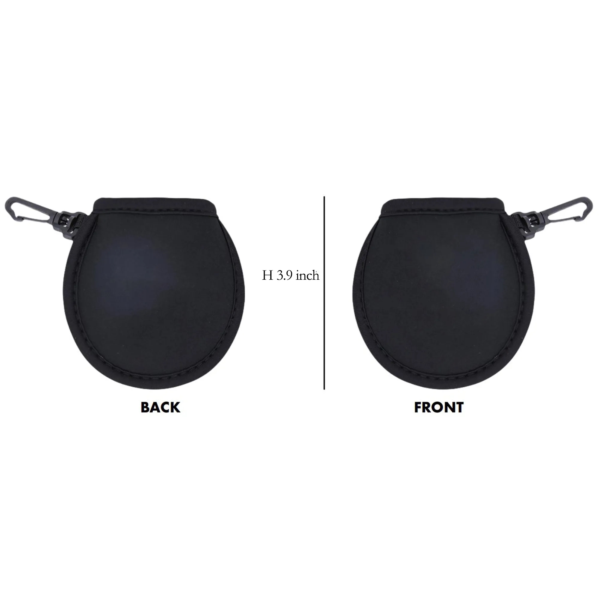 Full Color Golf Ball Cleaner Pouch MOQ 50 1