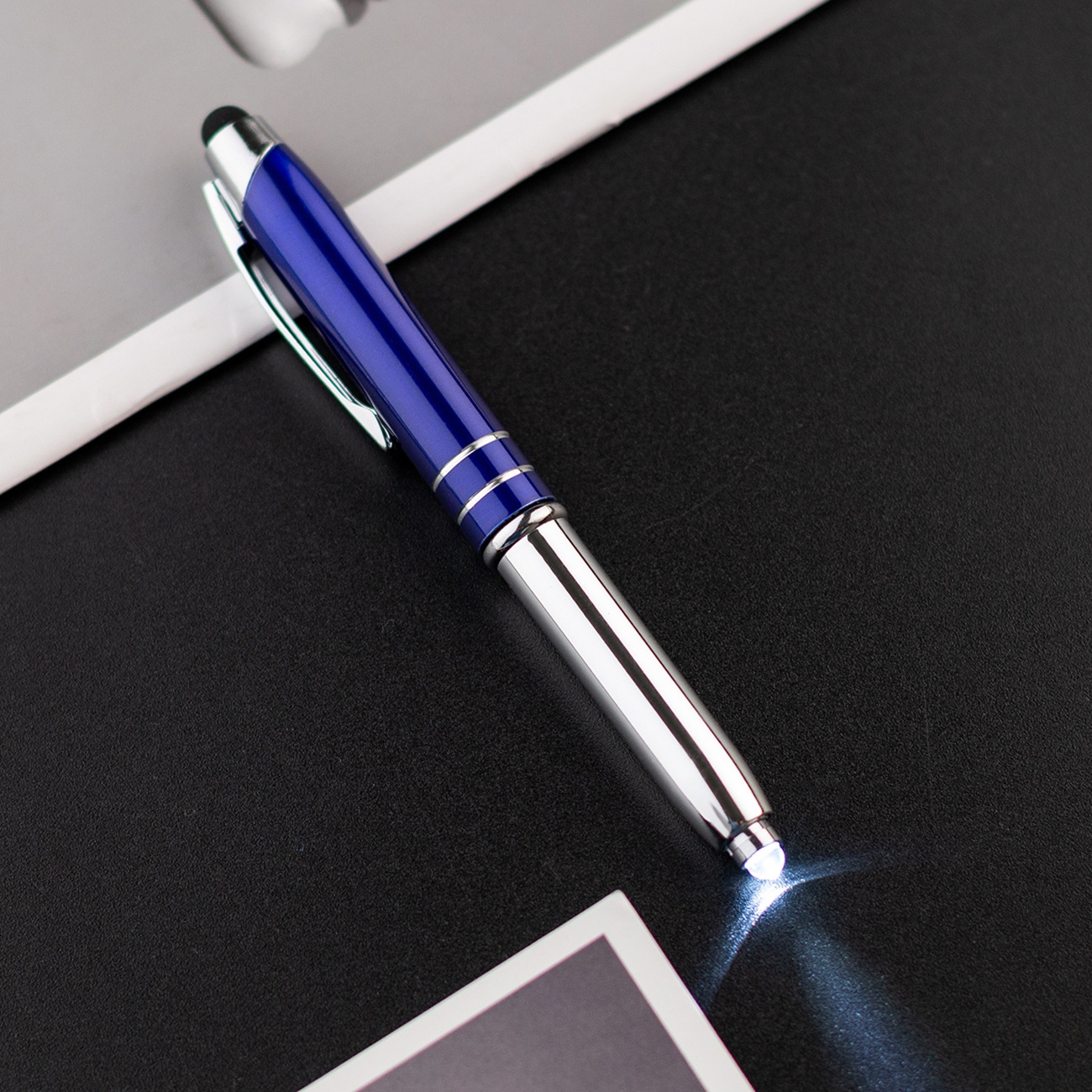 Multi-Function Capacitive Pen with LED Flashlight 3