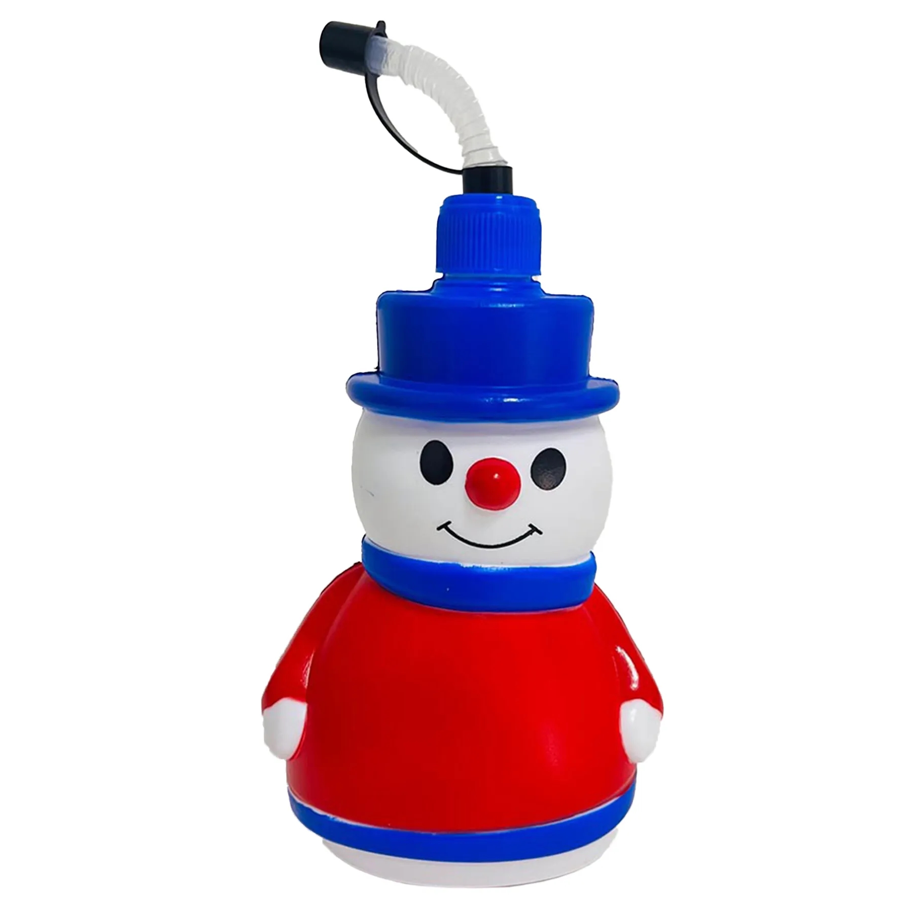 Polypropylene Christmas Large Capacity Straw Water Cup 3