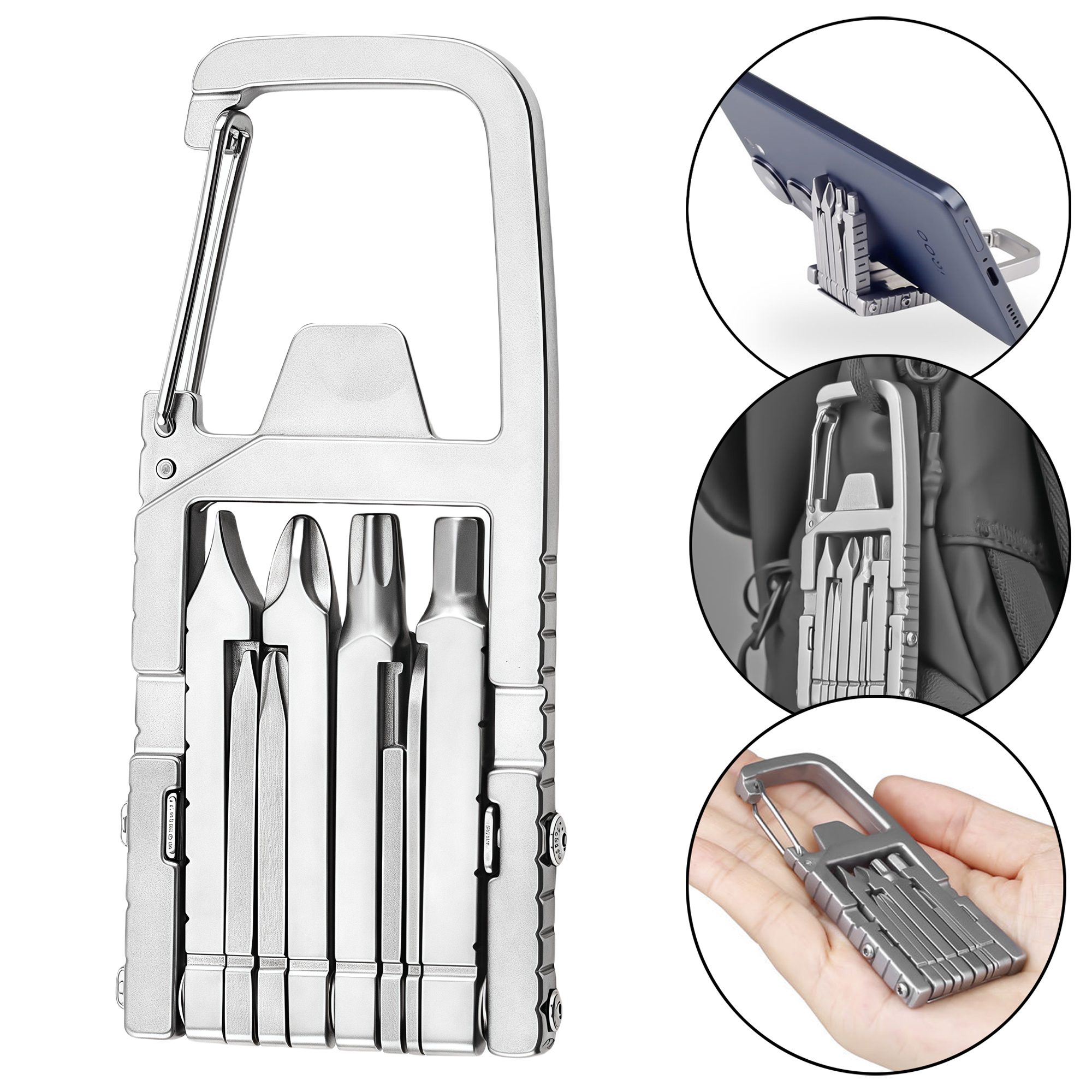 13-in-1 Multi-Function Tool Kit with SIM Ejector 3