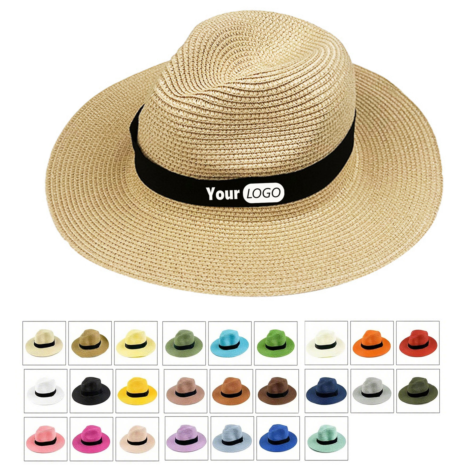Straw Beach Panama Hat 4