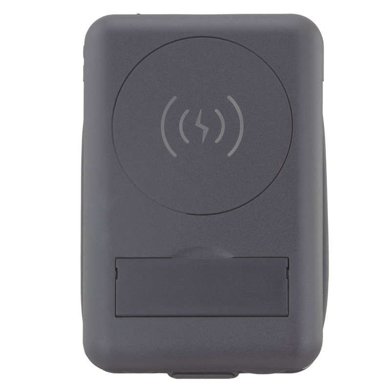 Chi-Charge Cable Card - collapsible wireless charging stand and charging cable carrier 15