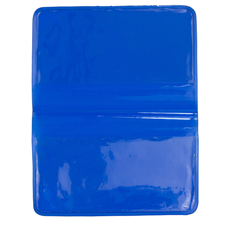 3" W x 2-1/4"H "Majorca" Fold Over Wallet Style Colorful Vinyl Pouch 14