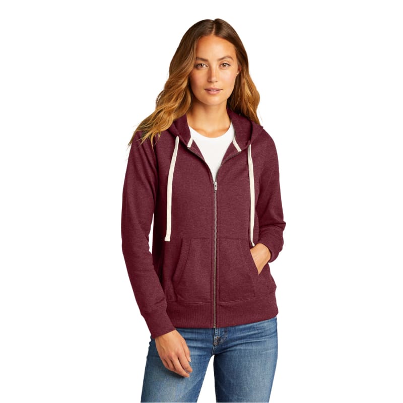 District Women's Re-Fleece Full-Zip Hoodie 10