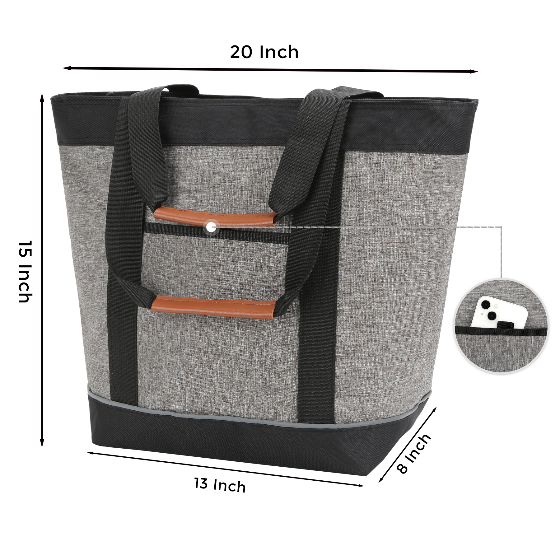 28 Can Insulated Soft Cooler Beach Tote 7