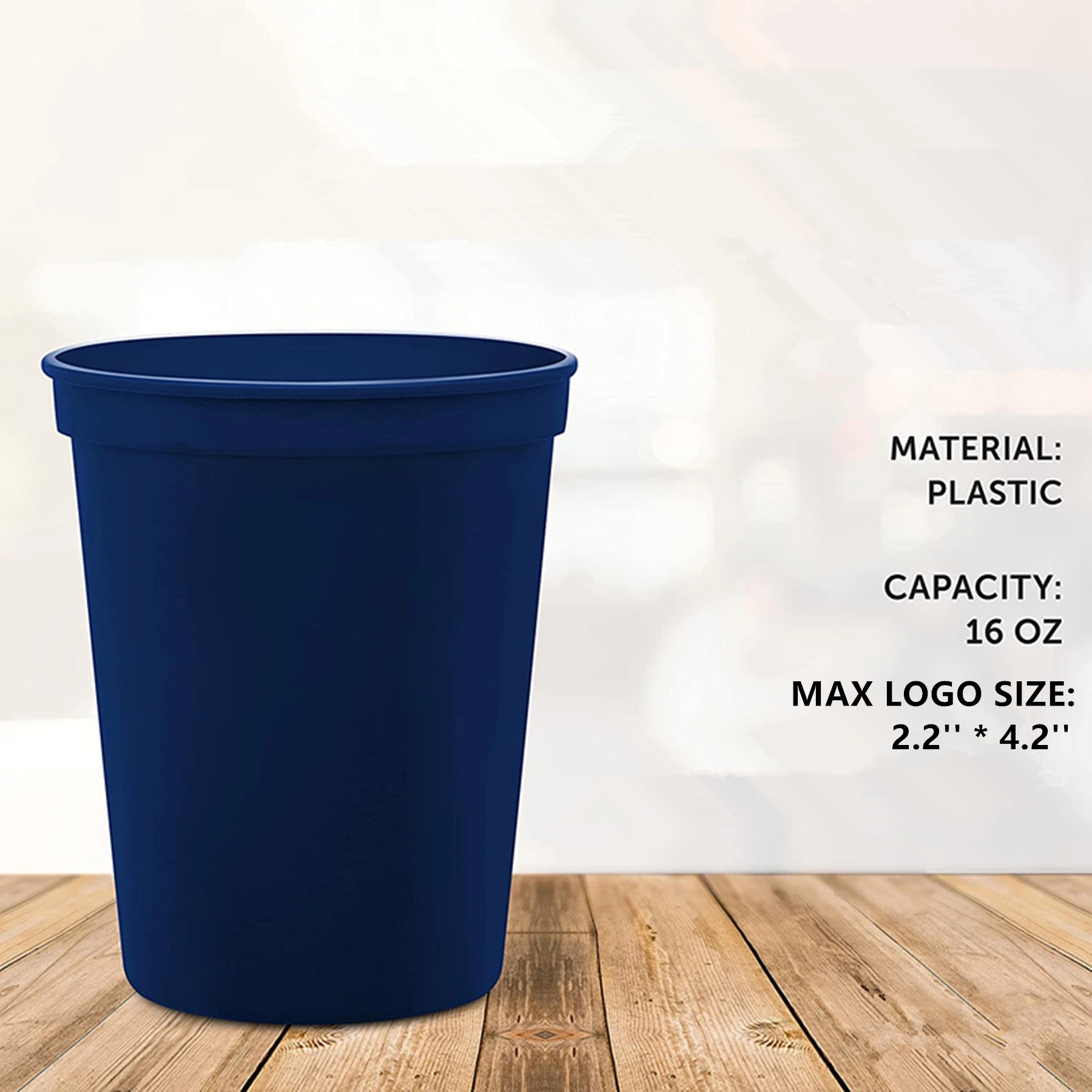 16oz Reusable Plastic Cup 4