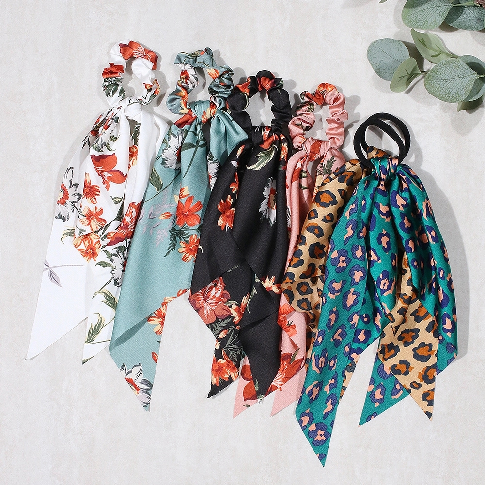 Full Color Hair Scrunchies 5