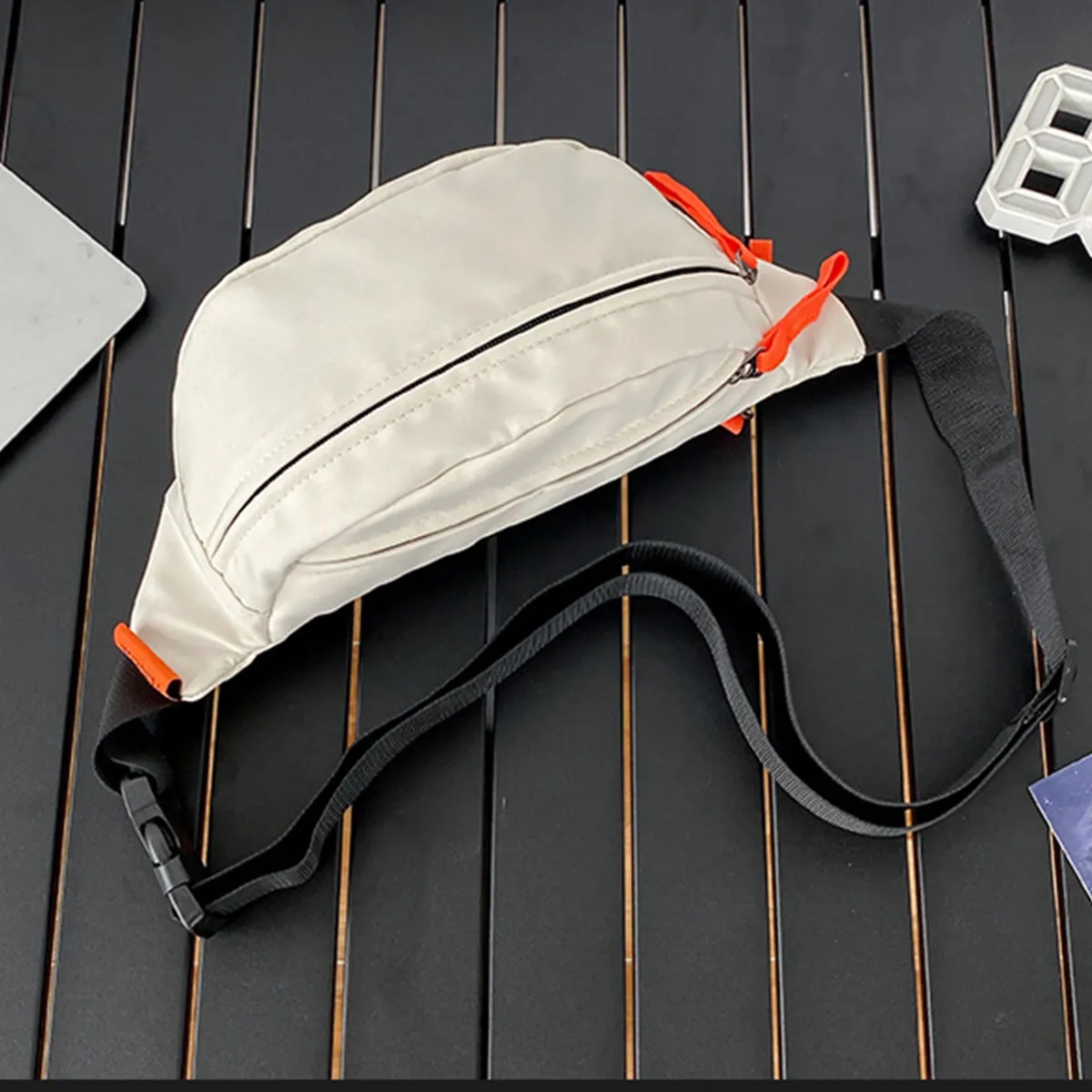 Waist Bag Adjustable Belt Durable Hiking For Travel Leisure 7