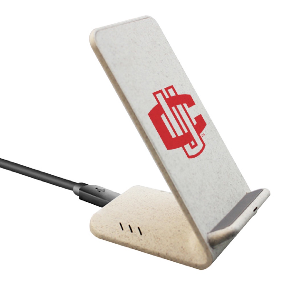 Wheat Straw Fast Wireless Charging Phone Stand 2