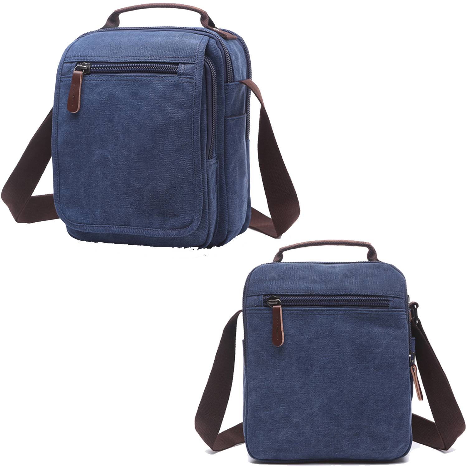Canvas cross-body bag for man 3