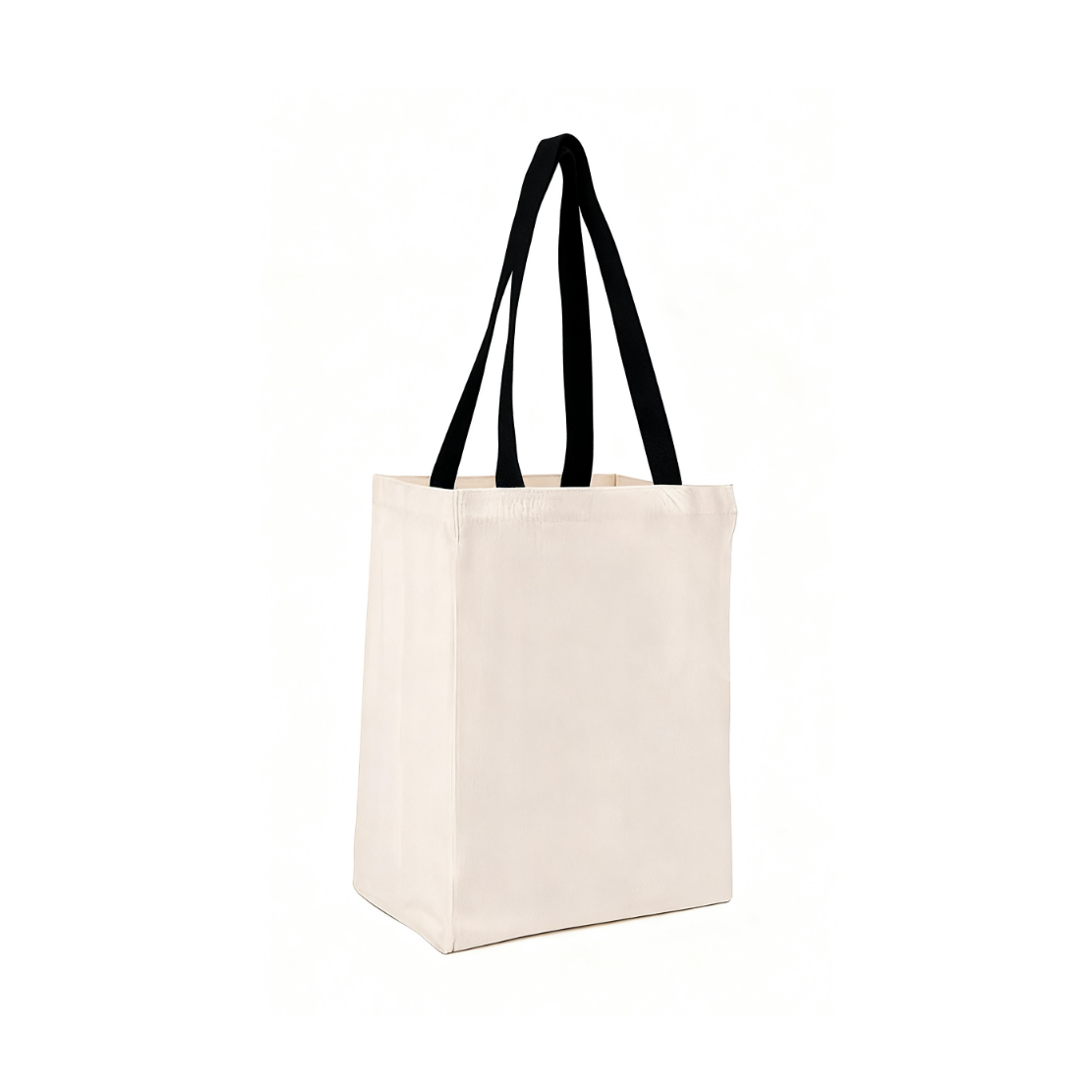 5oz Canvas Tote Bag with Color Handle - OCEAN 7
