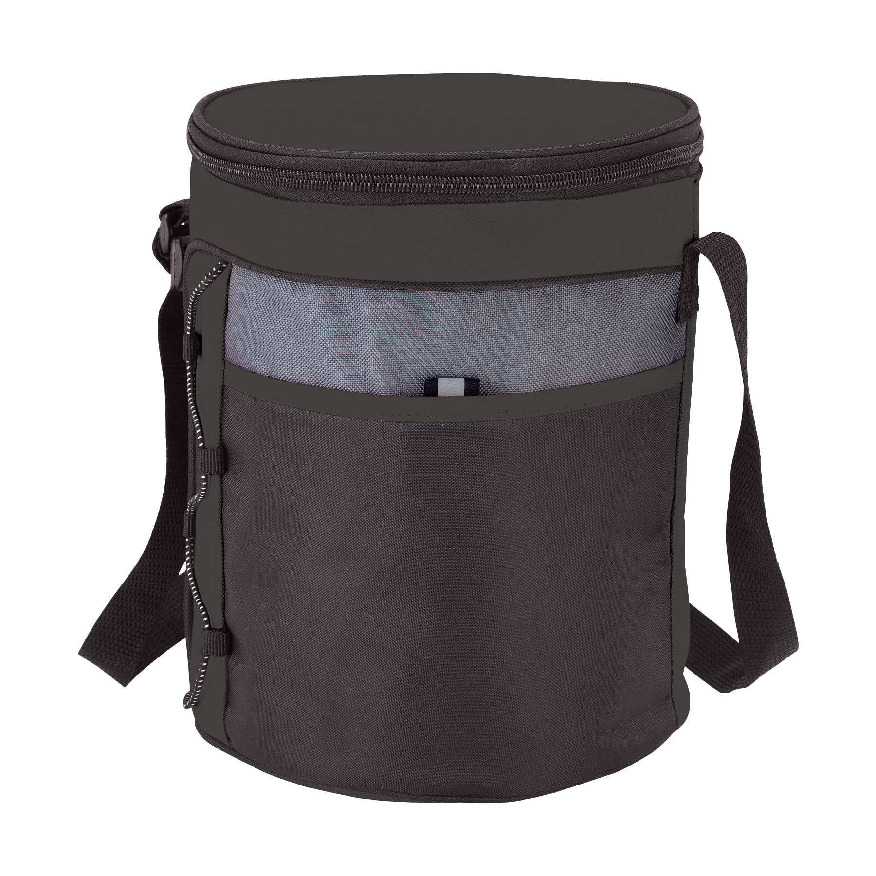 600D Oxford Cloth Single Shoulder Cylindrical Cooler Bag 7