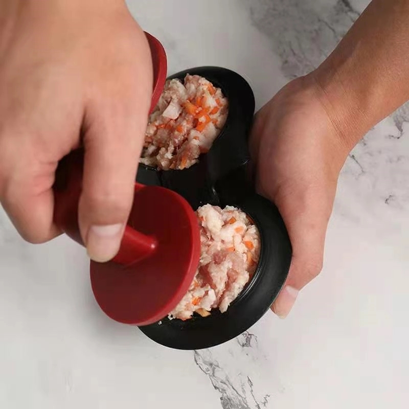 ABS double hole hamburger pressure 1