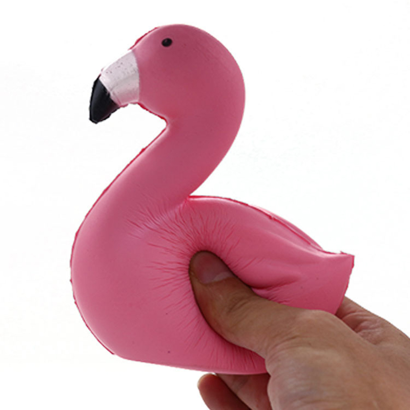 Squishy Flamingo Squeeze Toy Stress Reliever 2