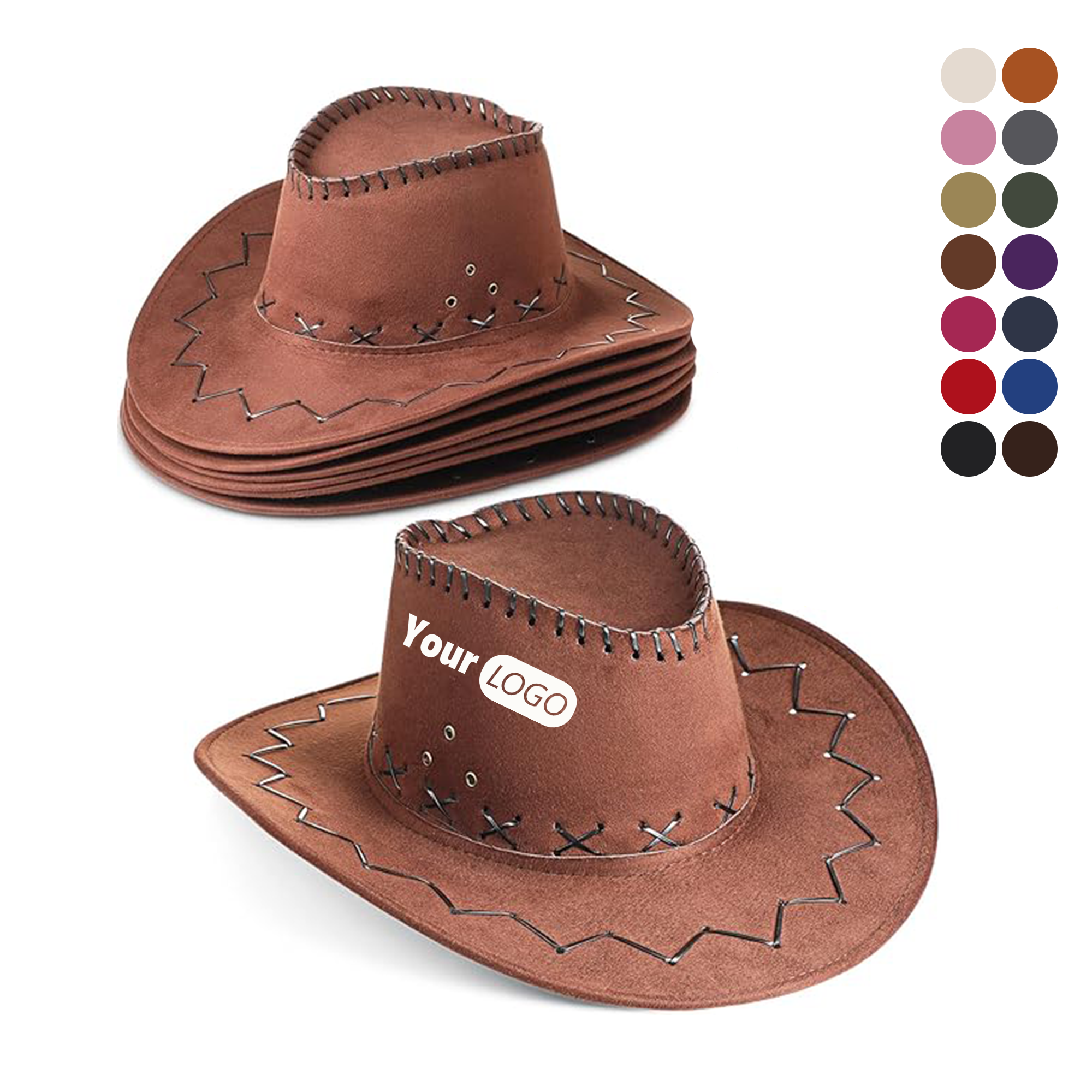 Costume Party Western Cowboy Cowgirl Hat 1