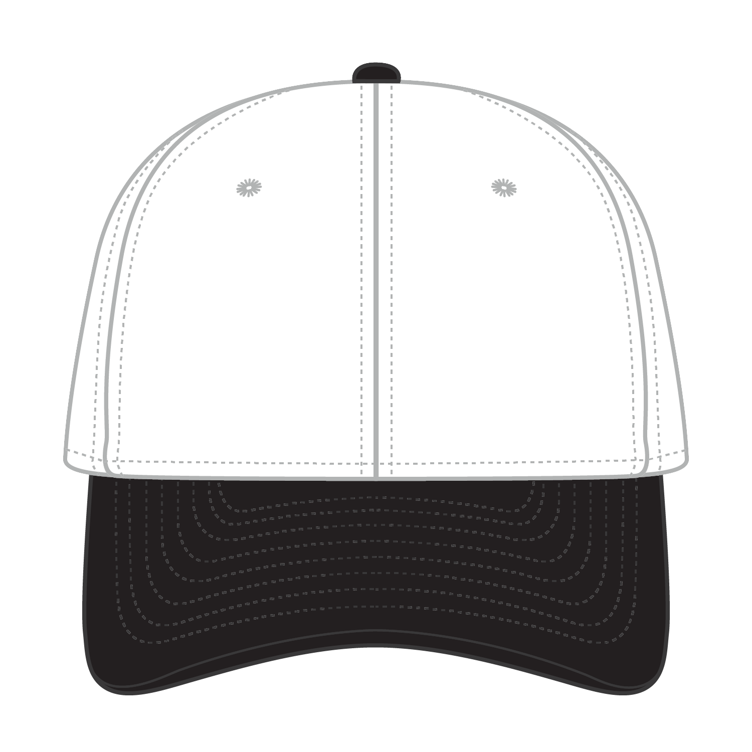 OTTO CAP® OTTO FLEX® Fitted 6 Panel Low Profile Dad Hat 21