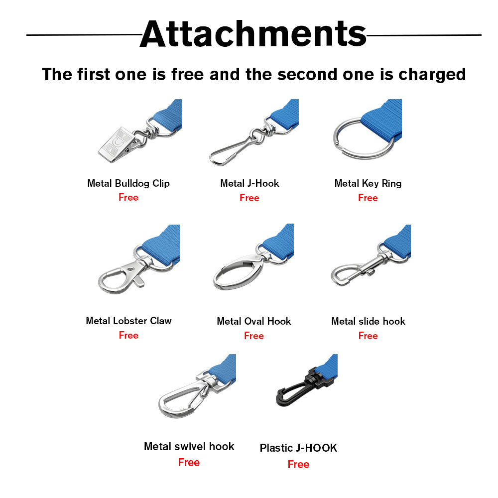 1/2" Custom Polyester Leather Stitching Lanyard 4