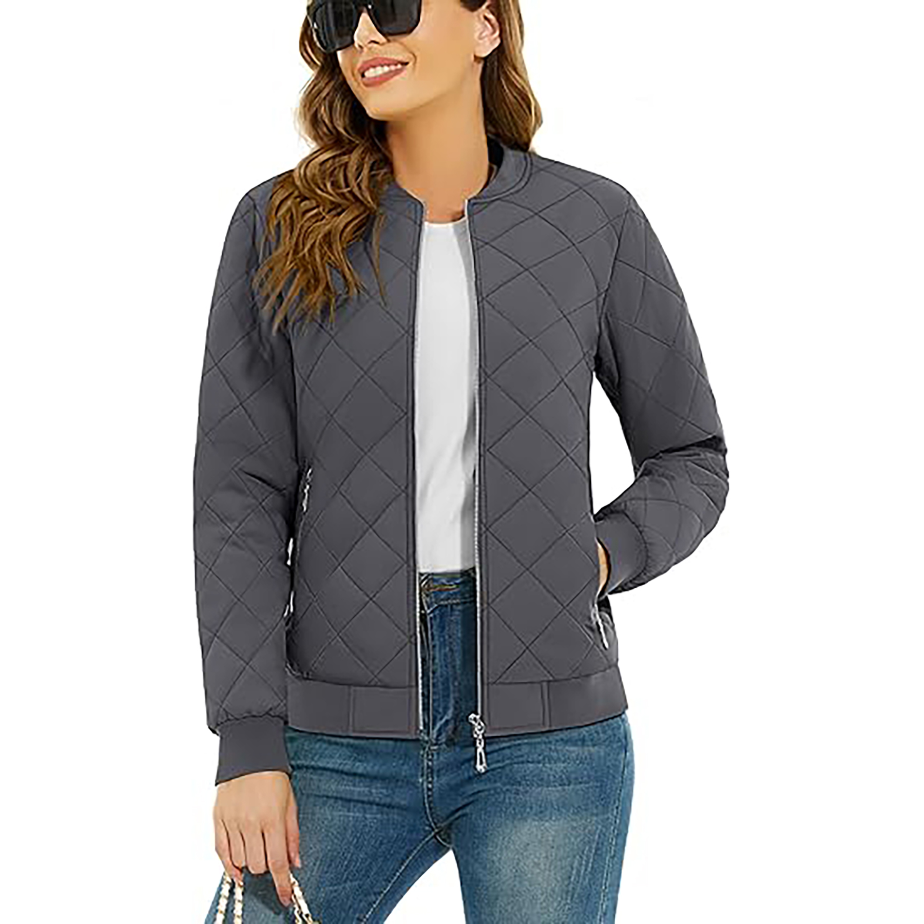 Women's Lightweight Bomber Jacket 9