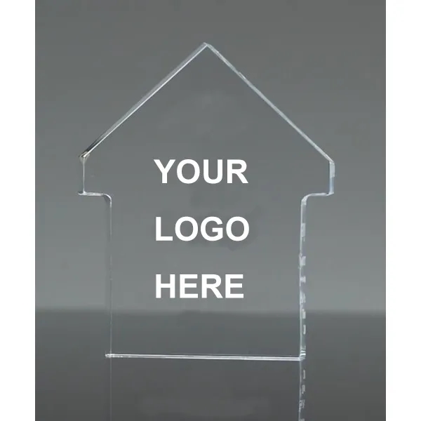 Promotional House Shaped Acrylic Award 4