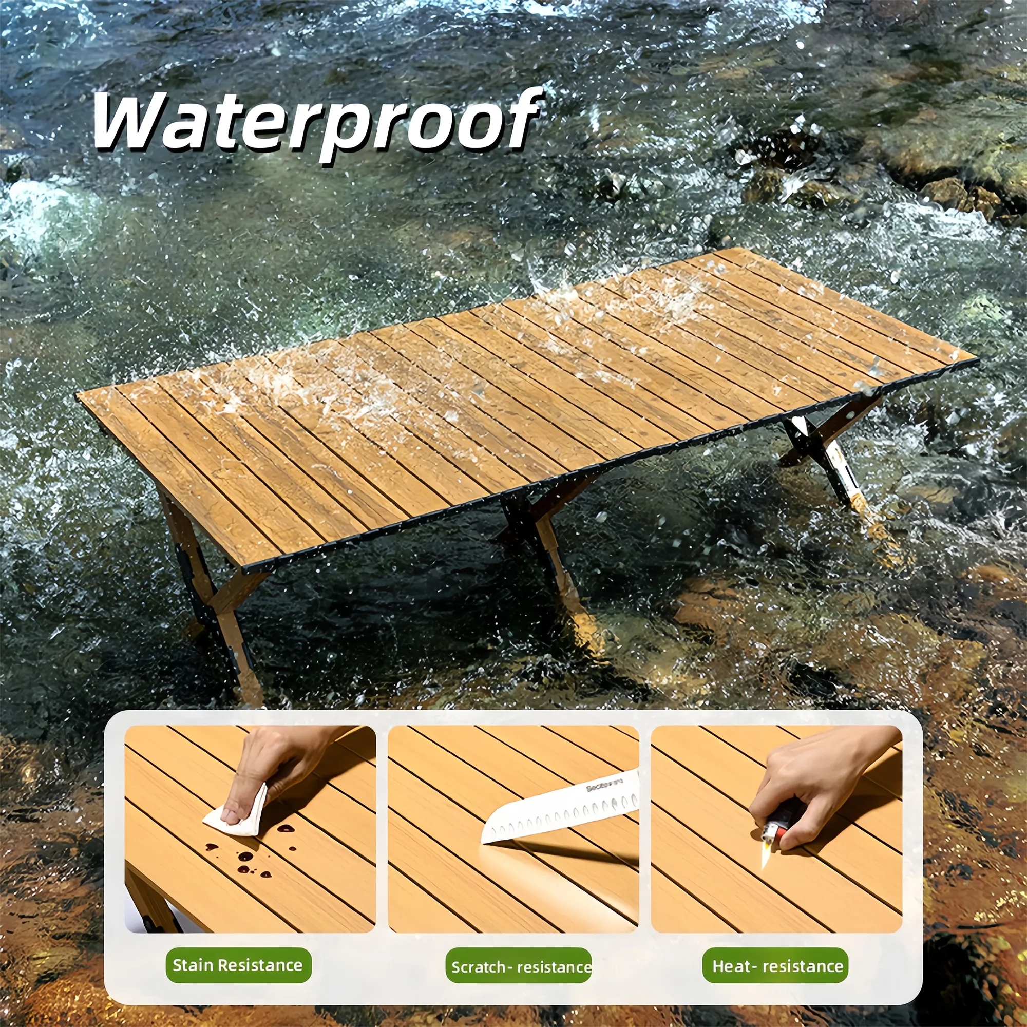 Portable Camping Folding Table For Outdoor Use Free Shipping 6