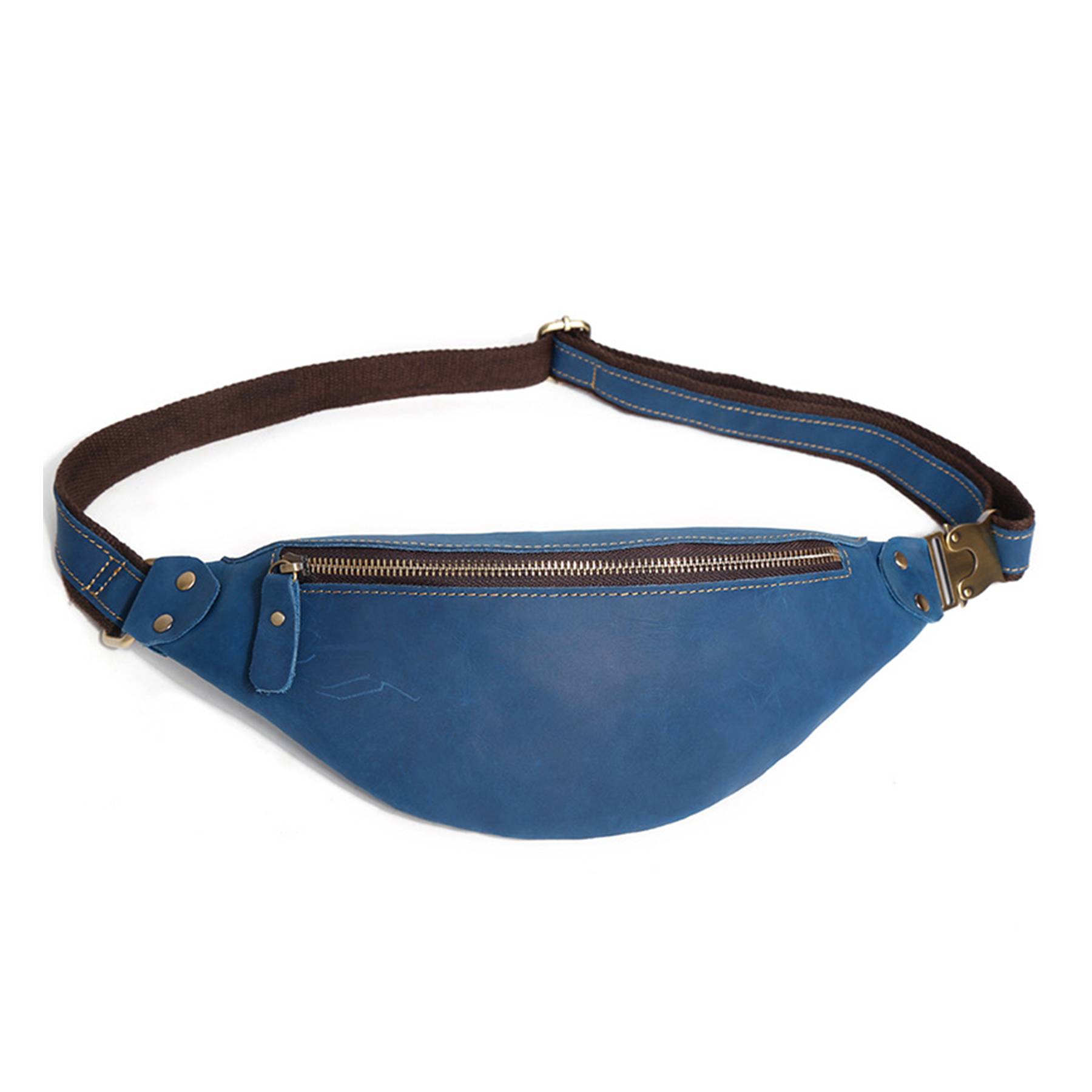 Small Leather Waist Bag 3