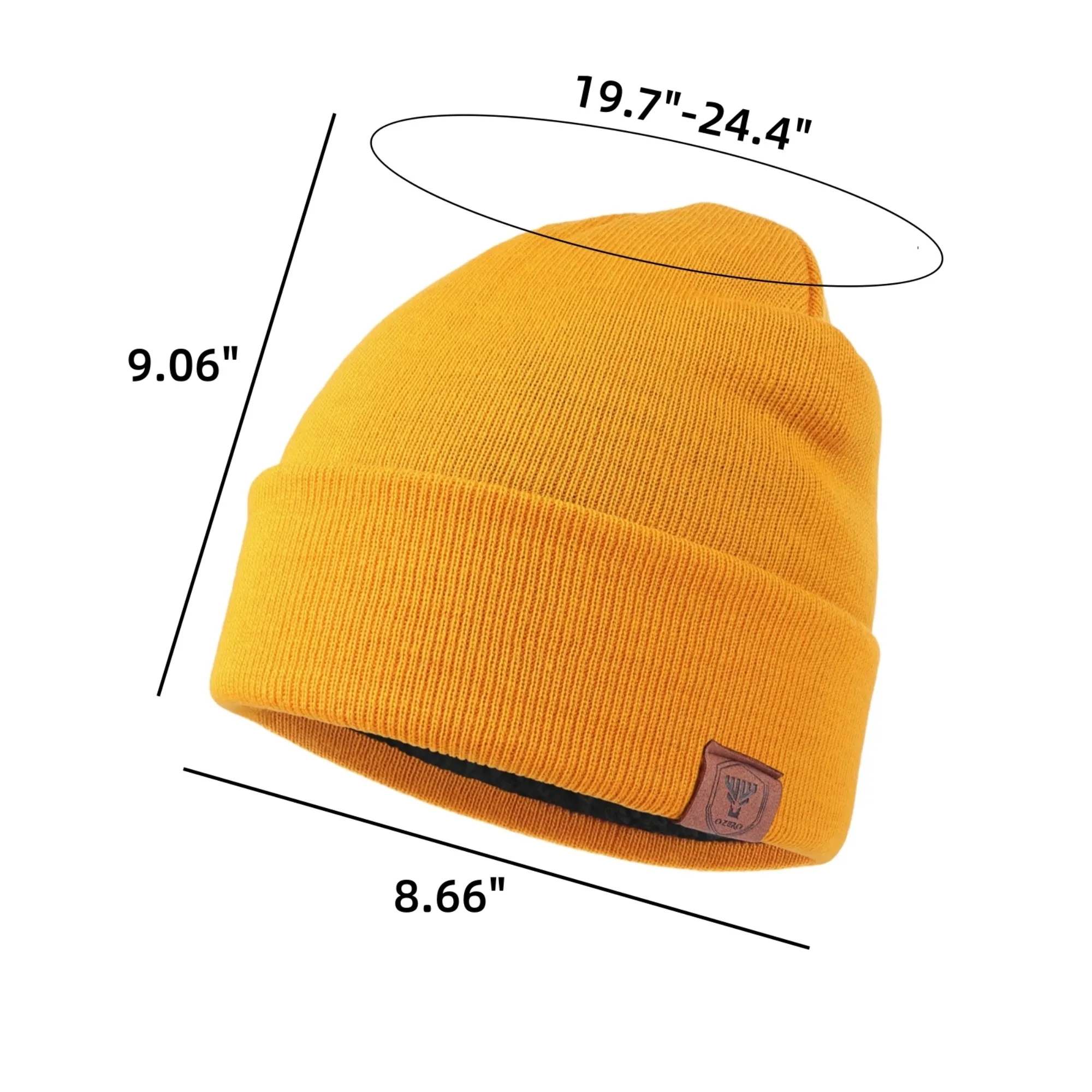 Warm Soft Solid Beanie Knit Winter Hat 4