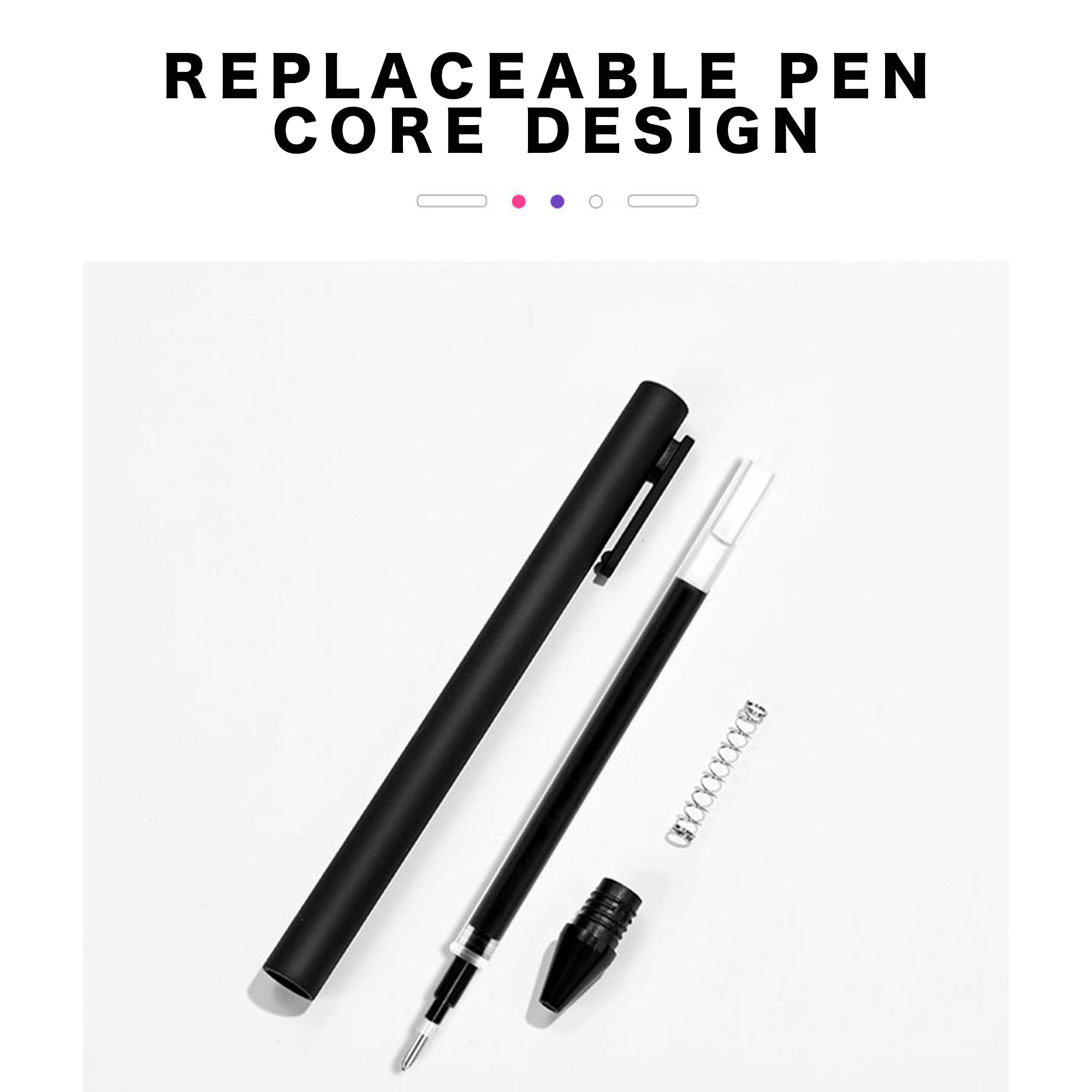 Multi Color Press Neutral Pen 2