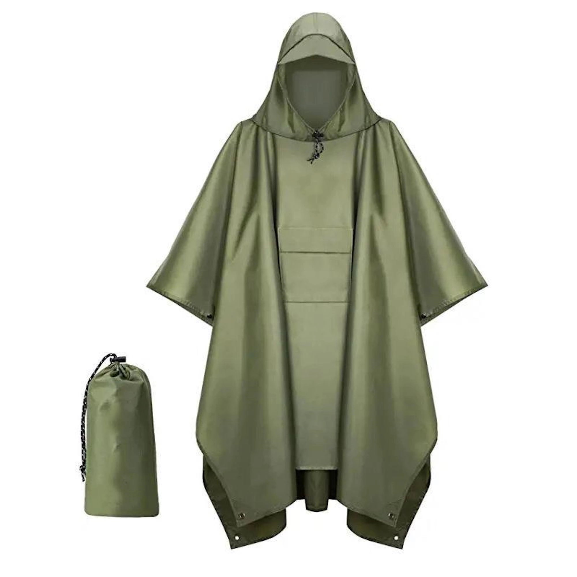 Hooded Raincoat Jacket 3