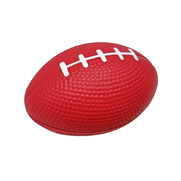 Football Stress Reliever Ball, Semi Soft And Squeezable 10